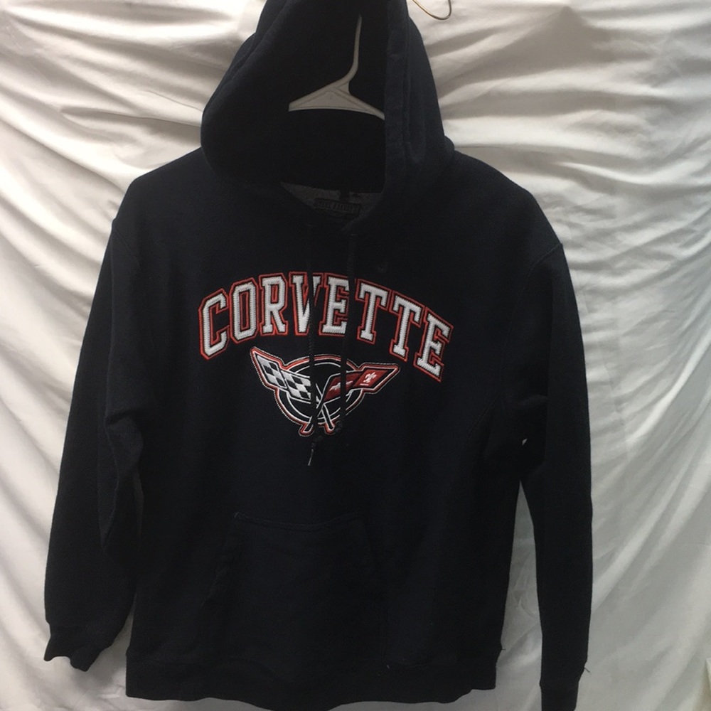 Steve & Barry”s corvette hoodie boys sz 10-12